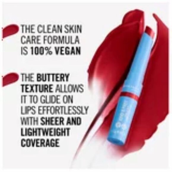 NEW!! Rimmel Kind & Free Tinted Lip Balm, 005 Turbo Red, 0.05 oz. By COTY Inc. - Picture 3 of 4